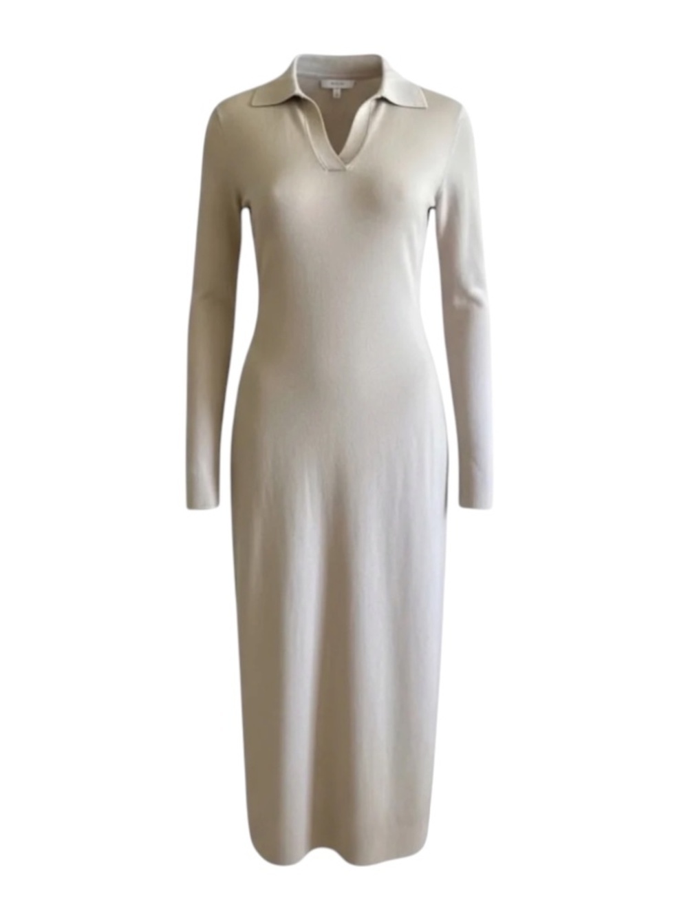 Stitchdrop Saguaro Lake Long Sleeve Dress Dusty Pink Knit Pullover Size S